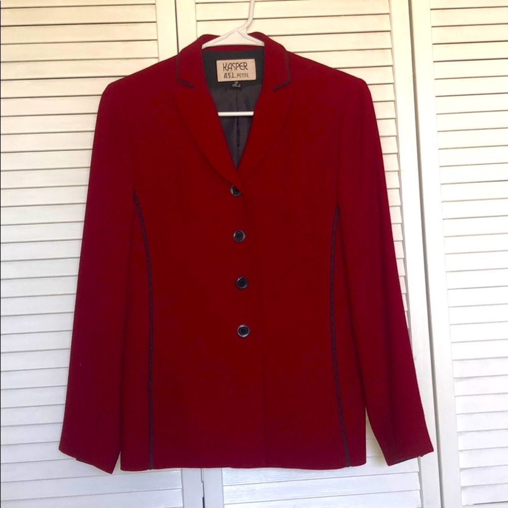 KASPER red blazer - ASL Petite